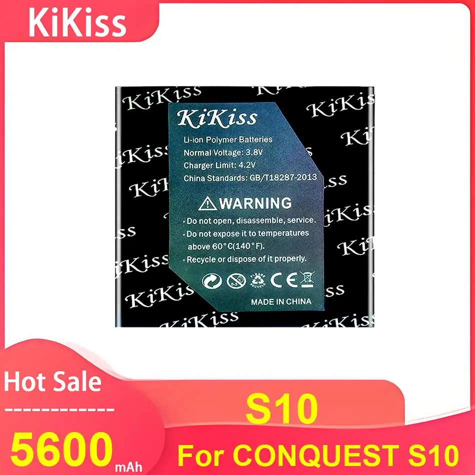 

Аккумулятор для мобильного телефона KiKiss для CONQUEST S10, S10, 5600 мАч