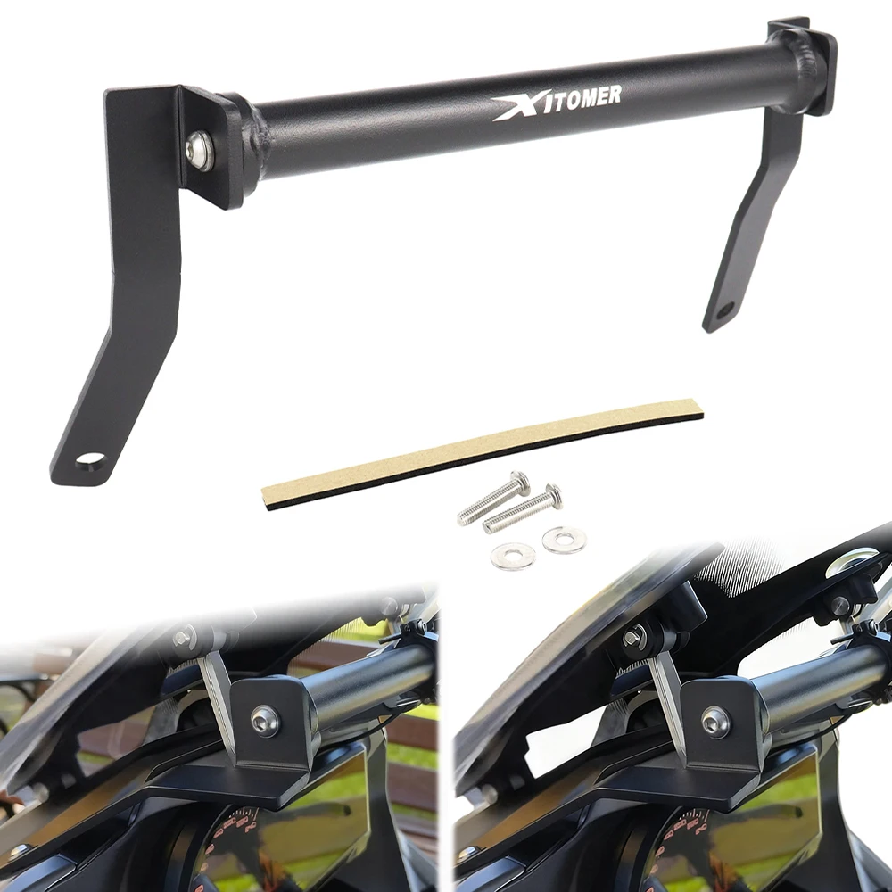 

Fit For BMW R1200RS 2014 2015 2016 2017 2018 R 1200 RS Motorcycle Navigation Bracket Phone Holder GPS Plate Support