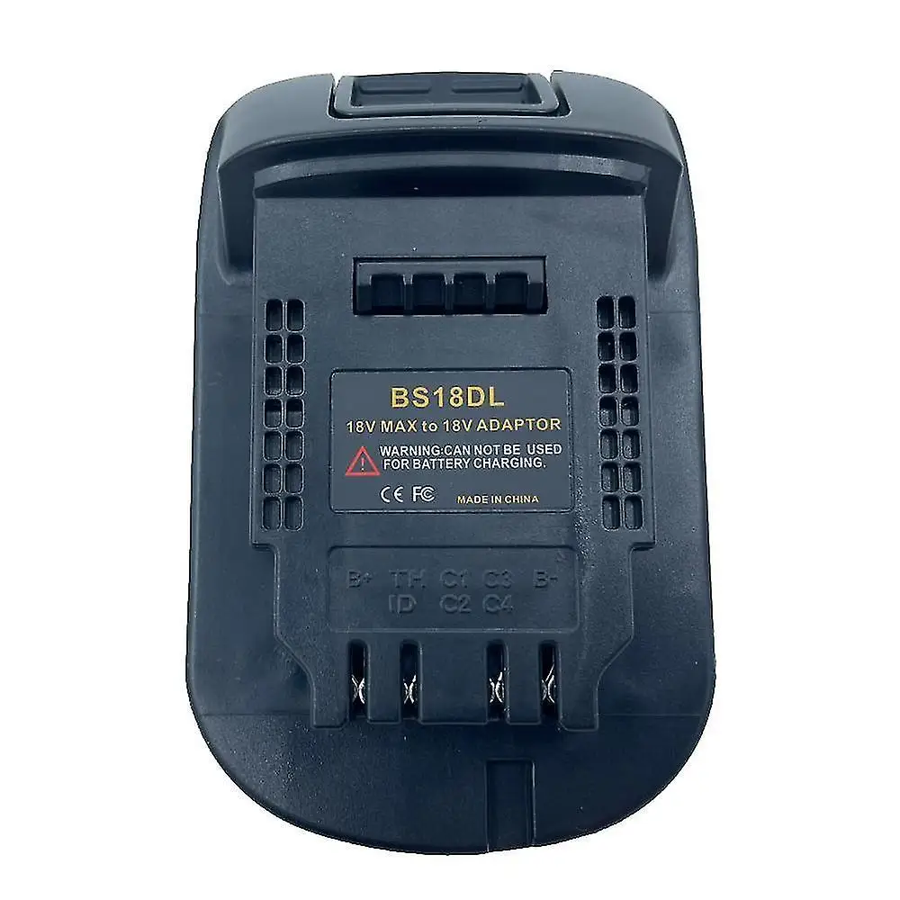 BS18DL BS18DW adapter for Bosch 18V lithium battery converter to DeWalt DCB 18V/20V lithium-ion battery power tools