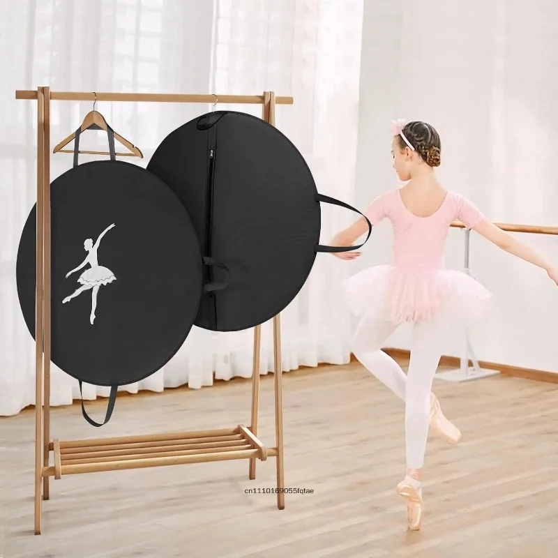 Sac de rangement portable pour tutu de ballet, sac anti-poussière pour costumes de danse, organisateur pour accessoires de danse de ballerine