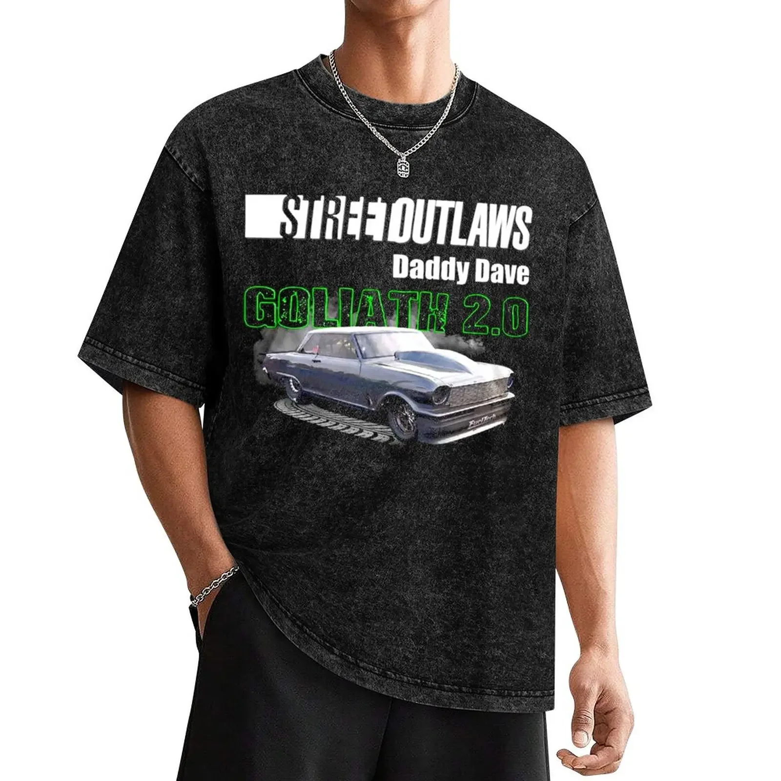 Street Outlaws Daddy Dave Goliath 1 designer T-Shirt aesthetic clothes essential t shirt plus sizes customs mens tall t shirts