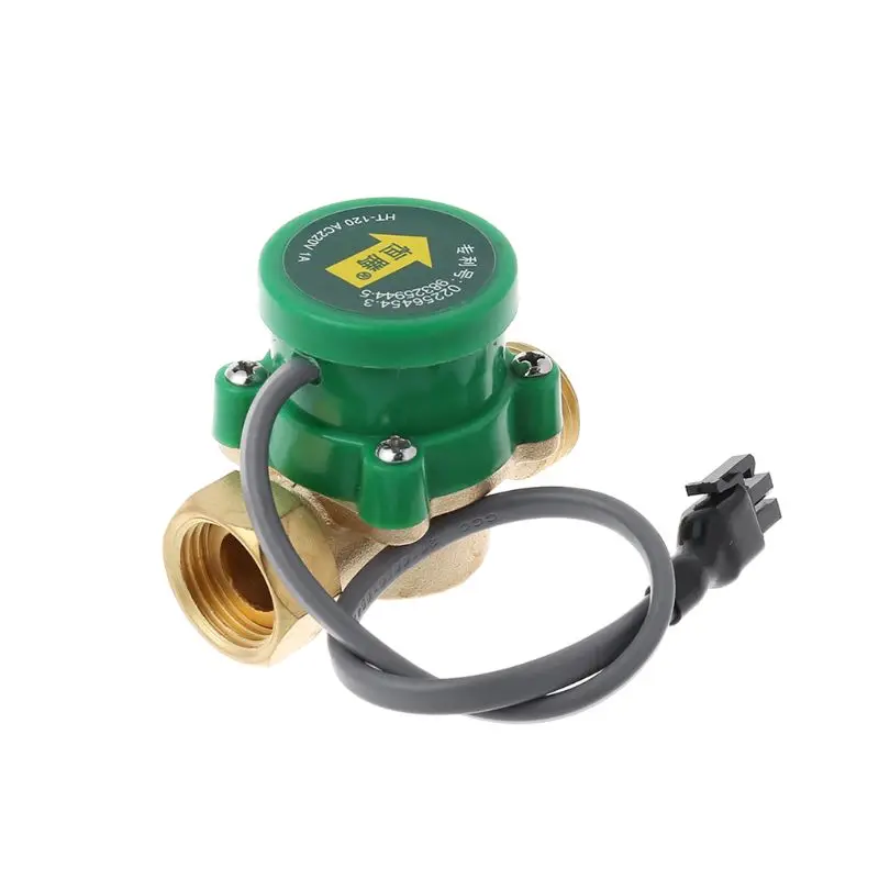 Bomba de circulación de agua caliente y fría, interruptor de flujo de refuerzo, 1.5A, HT-120 G1/2 "-1/2"