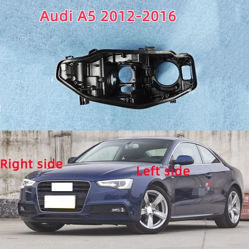 

Для Audi A5 2012 2013 2014 2015 2016 основание фары задний корпус сменная фара дом черный задний корпус