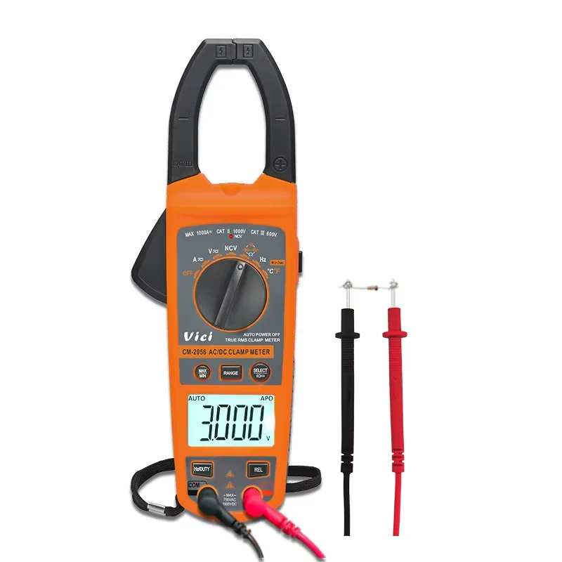 

4000 отсчетов клещи 1000 А переменного/постоянного тока 1000 В постоянного тока/750 В переменного тока цифровой CM-2056