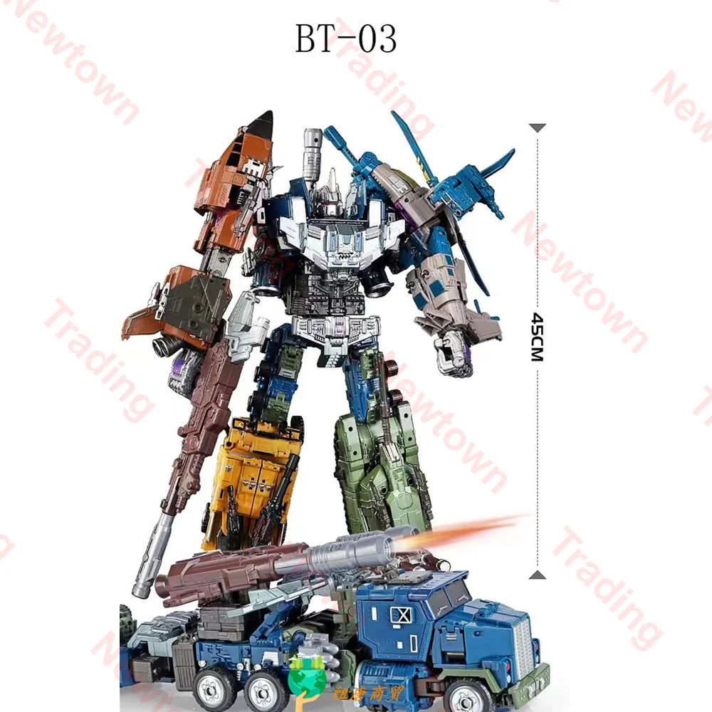 Nowa transformacja BT zabawki w magazynie BT03 BT-03 Bruticus Onslaught Brabl Blast Off Swindle Vortex 5 sztuk/zestaw figurka