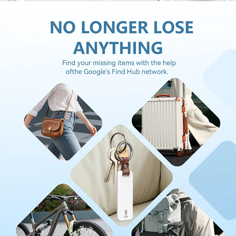 جهاز Google Locator Find Android المضاد للخسارة، جهاز تعقب محفظة الأمتعة، نظام تحديد المواقع العالمي، مناسب لهواتف Apple Android