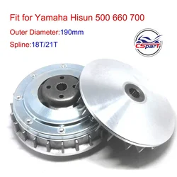 21T Variator Kit for HS500 HS700 Hisun 500 700 500CC 700CC ATV QUAD CVT Primary Driver Clutch 21300-F39-0000