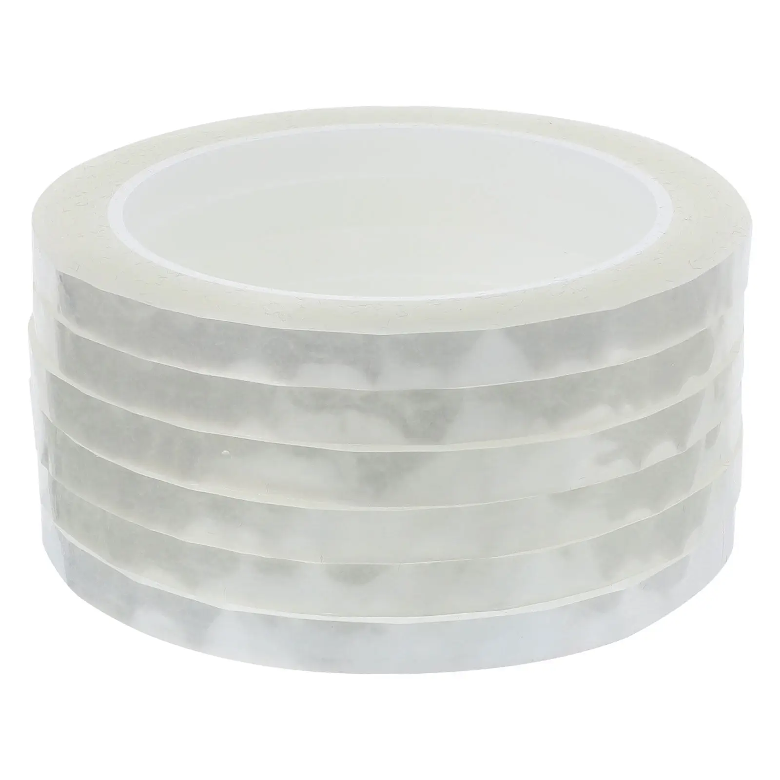 

6 рулонов прозрачной флористической ленты для обвязки стеблей цветов, по 66 м каждый, для букетов, бутоньерок, изготовления венков и поделок