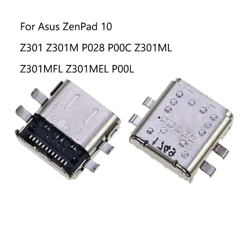 YuXi 1pc USB Type C Connector Charging Port Socket For Asus ZenBook Flip 13 C536 CX5500 ZenPad 3S S 8.0 Z580 ZenFone 4 ZE520KL 6