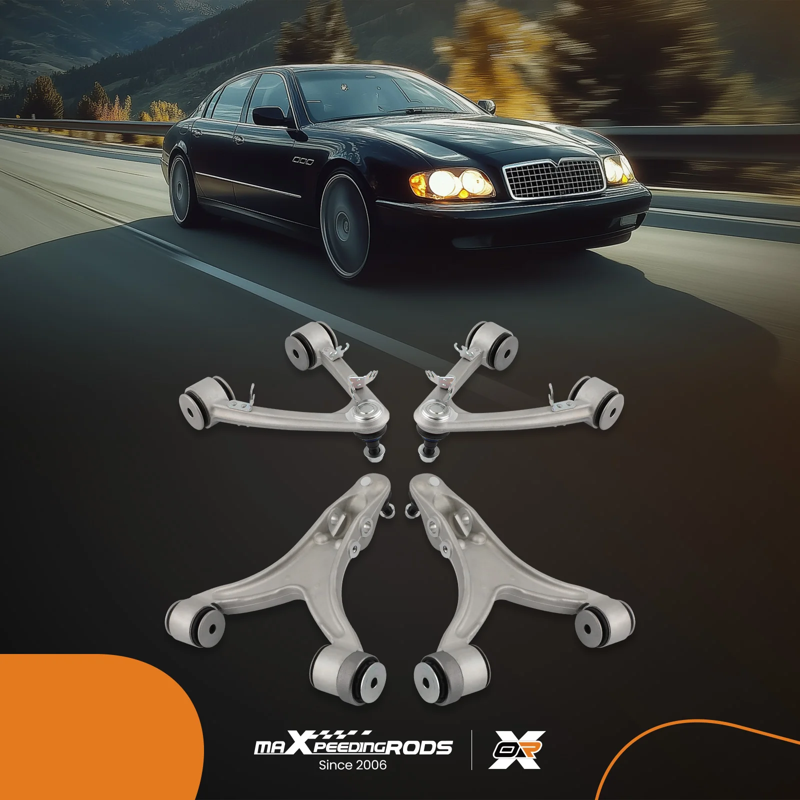 

Suspension Front Control Arms For Maserati Quattroporte GranTurismo M139 2008-2013