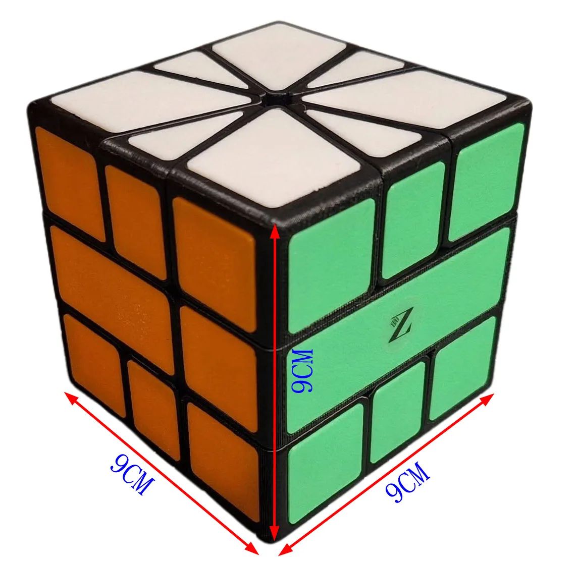 

ZEPUZZLES 9cm SQ1 Cube Magic Cube Irregular Twisty Puzzle Toys Speed Professional Cube Cubo Magico Kid Gift