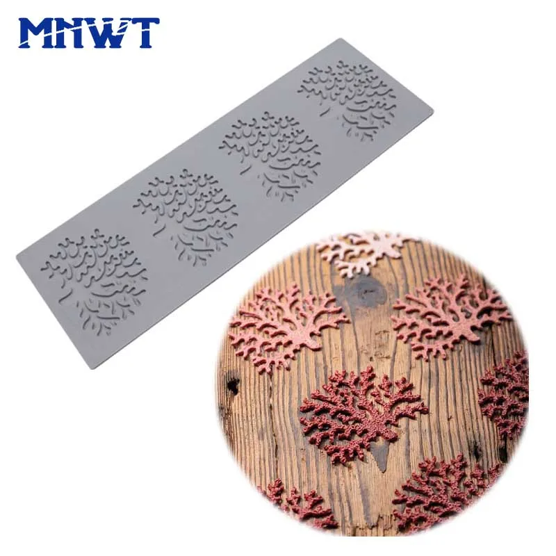 

Coral Sugar Flipping Lace Pad Silicone Mold for Fondant Cake Decorating Tools Bakeware