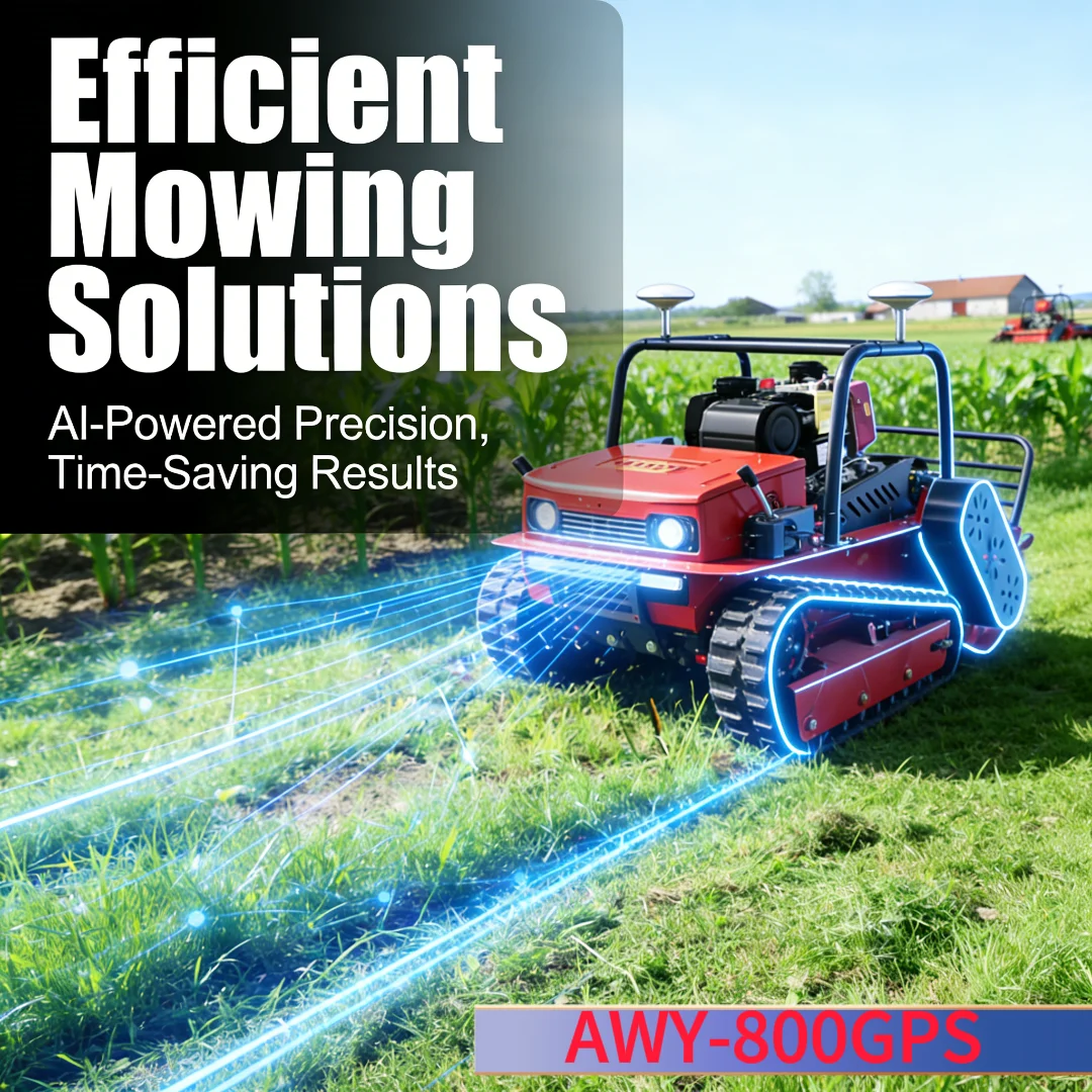Customized professional lawn mower, no longer tiring on weekends, can handle large lawns in half an hour