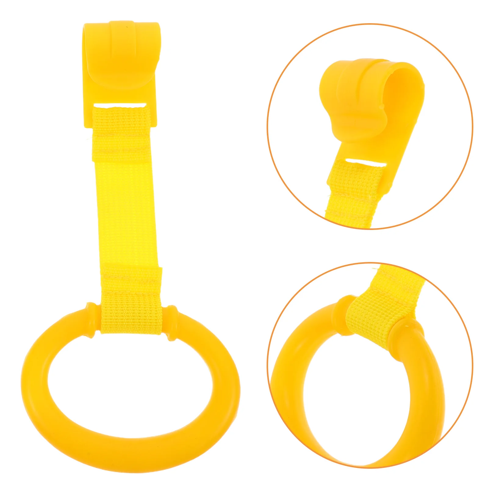 قطعتان من حلقات أمان سياج الأطفال المعلقة على شكل سرير الأطفال