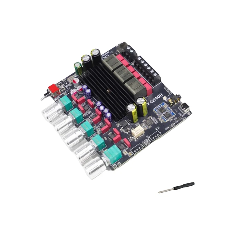 btlife-bluetooth-xy-q100h-21チャンネル-50wx2-100wアンプボード-bluetooth接続-tpa3116サブウーファーオーディオモジュール