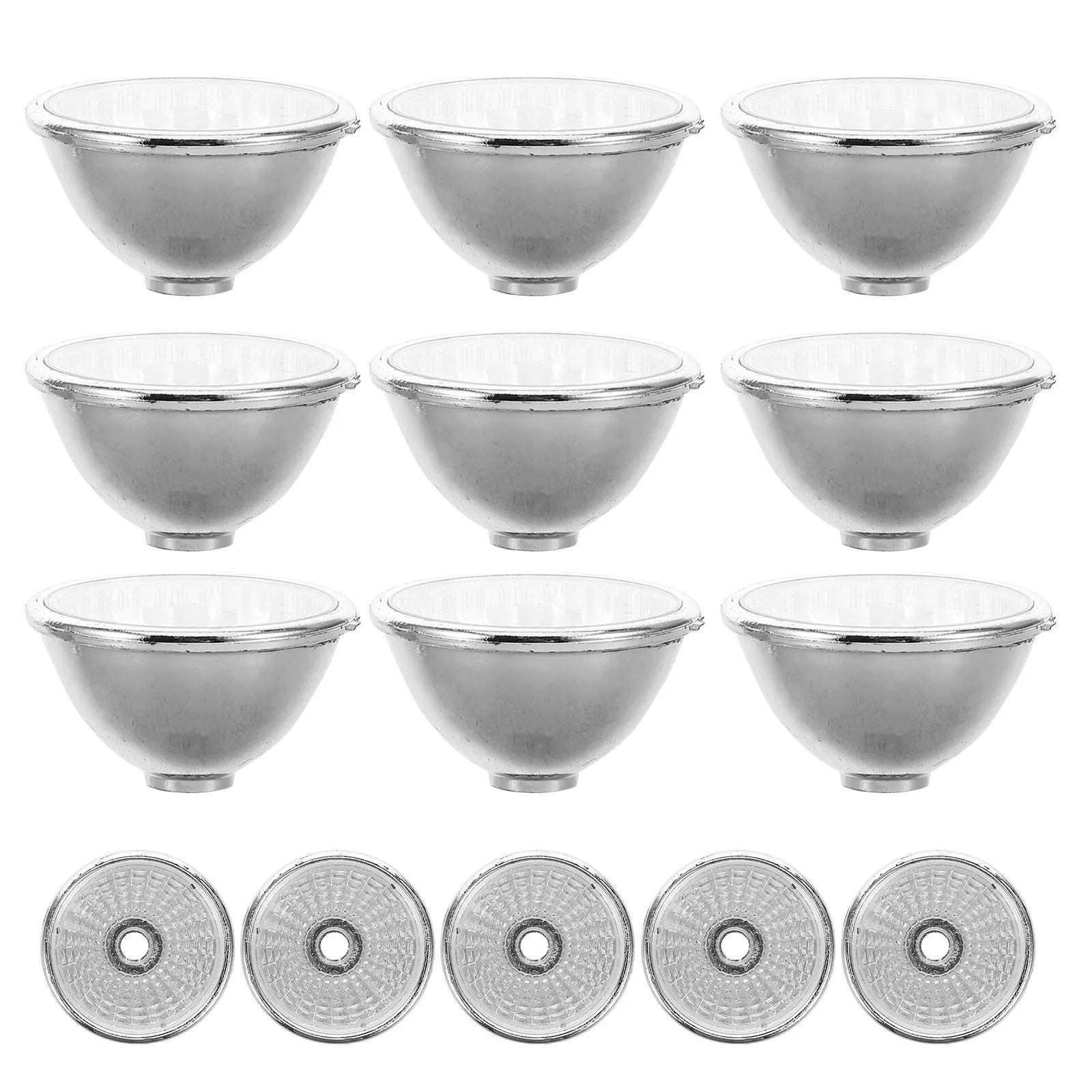 100pcs Glowing Animal Decorations Solar Resin Spotlight Lamp Shades For Garden Landscape Outdoor Lights Weather Resistant Diy