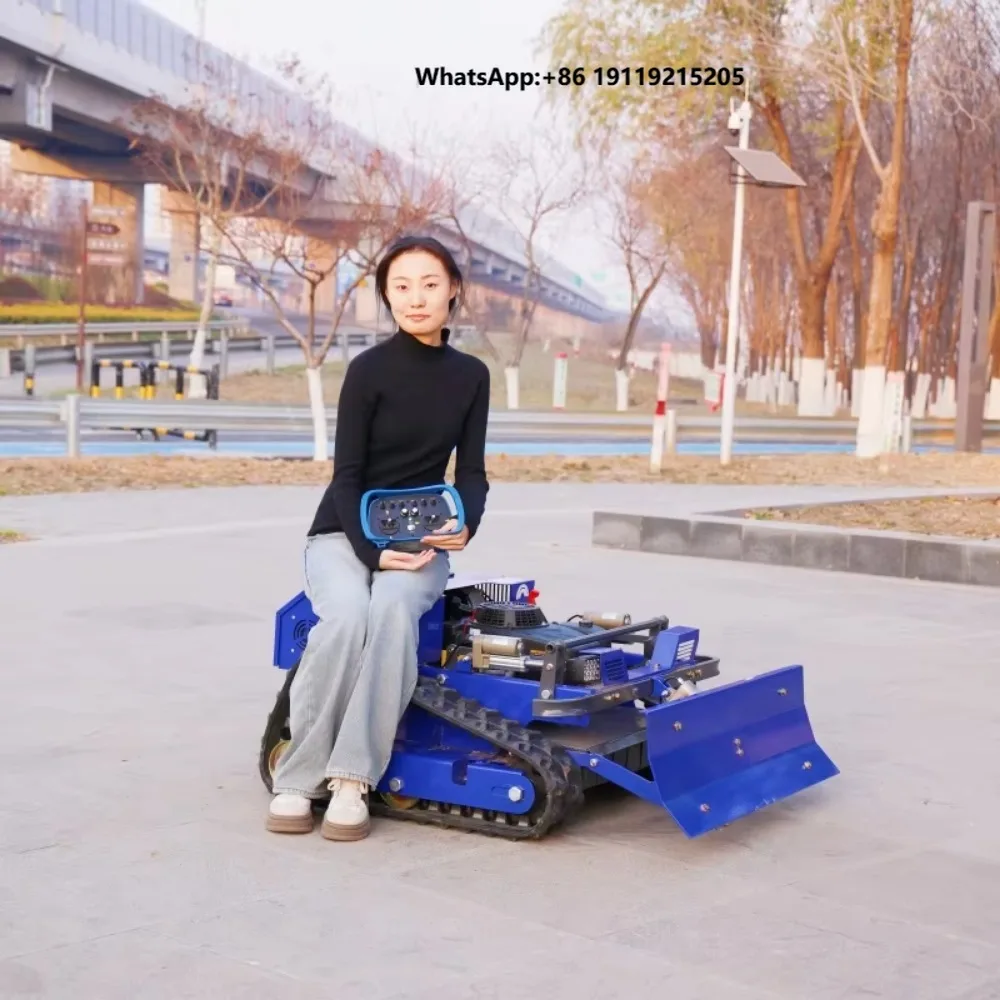 NY-550 Industrial Grade Agricultural with Snow Shovel 4-Stroke Cordless Remote Control Self Propelled Zero Turn Lawn Mower
