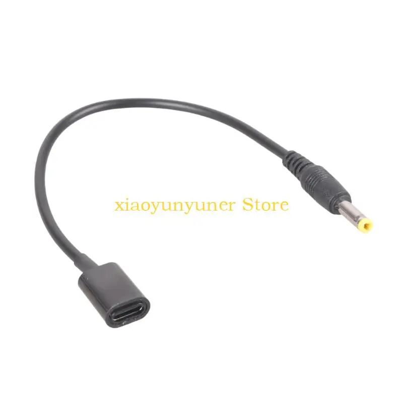 P9JB 5V USB C Female To 4.0x1.7mm DC4017 Male Adapter Cable Cord For Camera Speaker And Other Small Gadgets