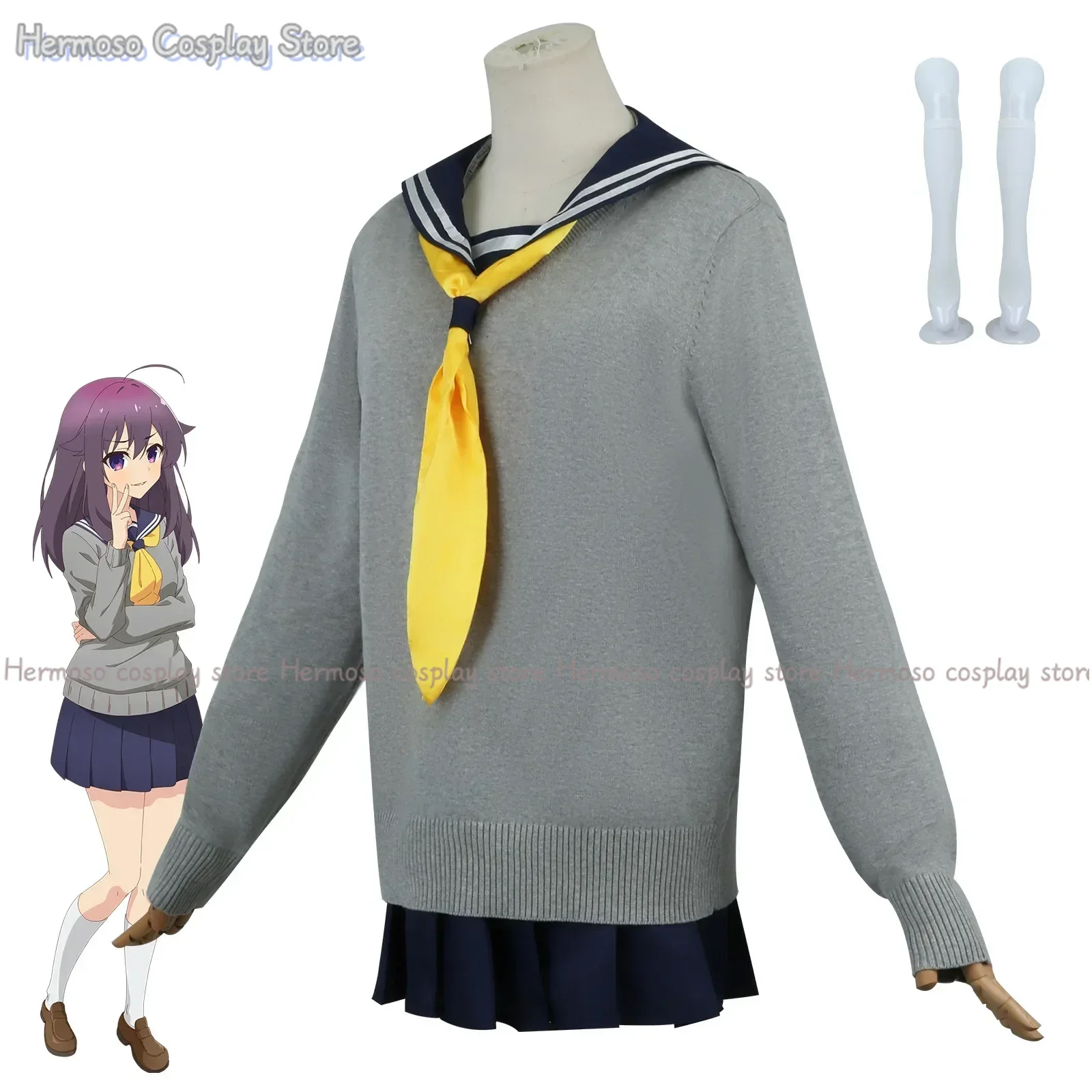 Anime My Deer Friend Nokotan Koshi Anko Cosplay Costume Japan South Korea JK Uniform Skirt Woman Lovely Kawaii Halloween Suit