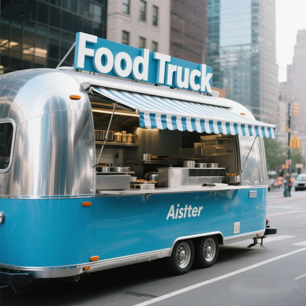 Мобильная кухня, фургон