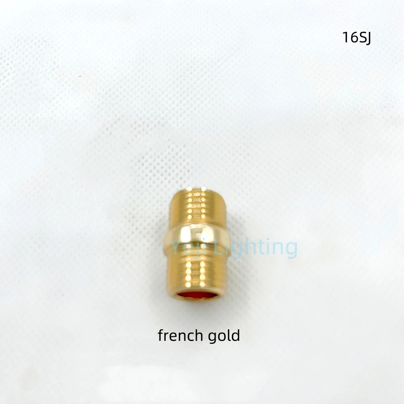 M16 Thread Pipe Adapter M16 Lamp Tooth Tube Adapter Wall Lamp Floor Light Tube Connector Iron Tube Connection Both Size Thread