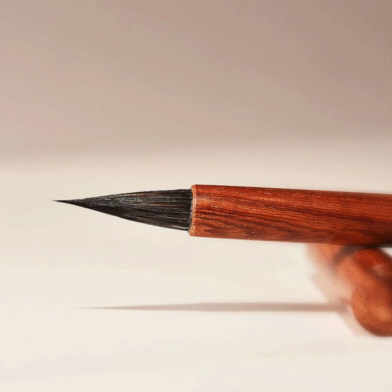 High Quality Rabbit Hair Chinese Calligraphy Brush Regular Script Writing Brush Traditional Chinese Painting Outlining Brushes