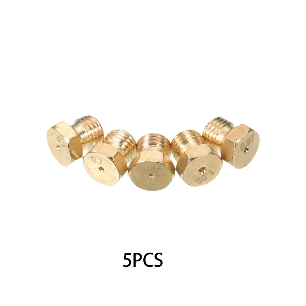 5pcs Gas Hob LPG Jets Nozzles Kit Jets - Universal Parts Fit All Makes And Models Carroll Butane G31 Kit Jets Nozzles