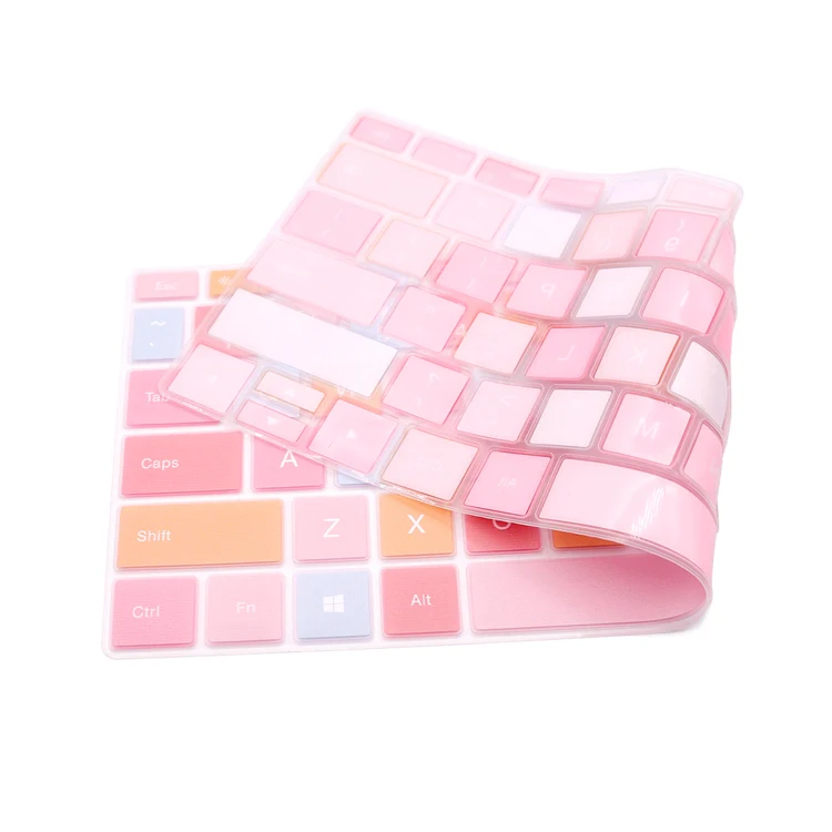 HRH Pink sweetheart Silicone Keyboard Cover Skin Protective Film For HUAWEI matebook X Pro13.9 inch MateBook 14 2019 version