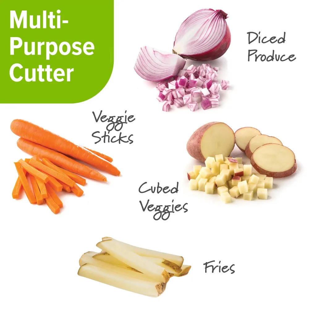 Prep Solutions French Fry Cutter und Gemüsehacker Weiß