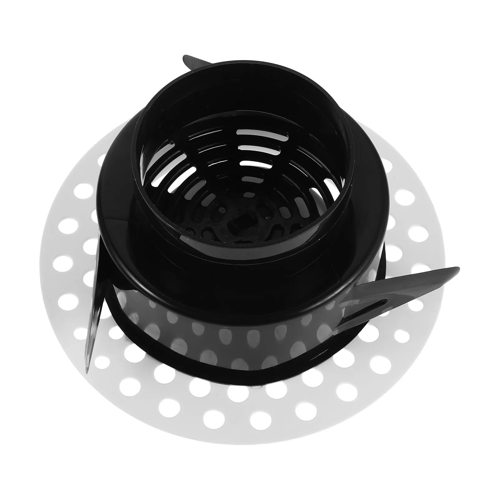 Round Ceiling Air Conditioner Outlet Vent Flush Mount Adjustable ABS Diffuser Central Ac Vent Cover for Home Office Hvac