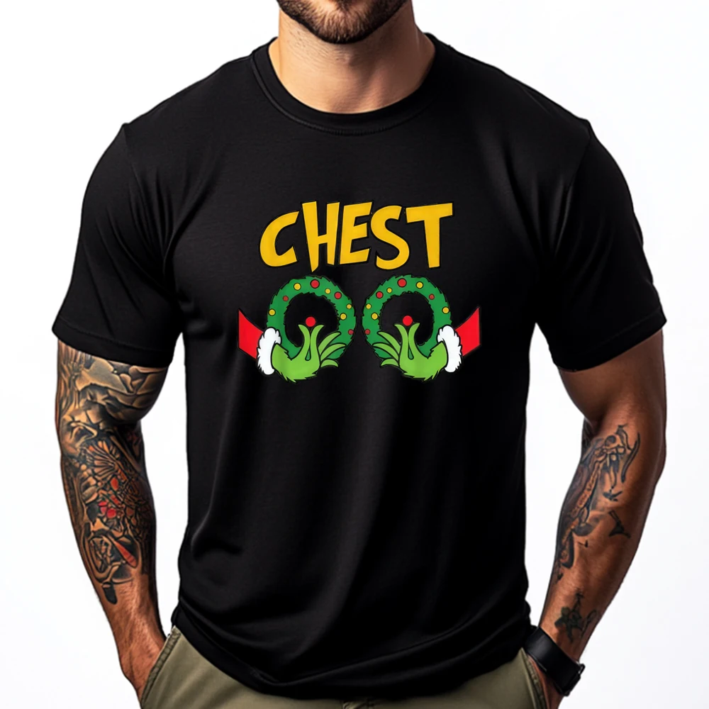 

Chest Nuts Valentine's Day Funny Matching Couple Chestnuts Christian Tshirt Men Designer Clothes Men Family