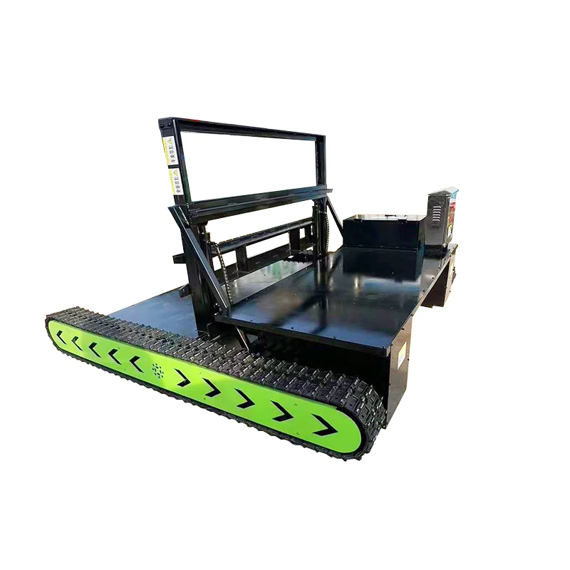 Electric crawler chassis gear electric engine 3t load capacity wireless remote control