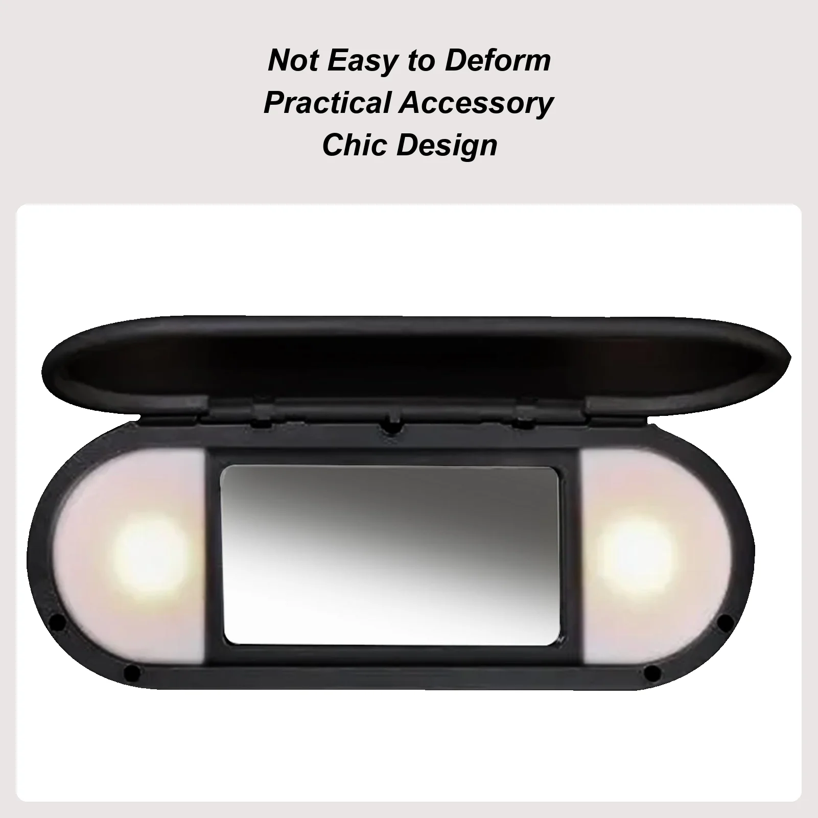 

Солнцезащитный козырек, чехол для косметического зеркала, внутреннее косметическое зеркало, замена интерьера для грузовика, автомобиля, левая и правая сторона, дорожные поездки на каждый день