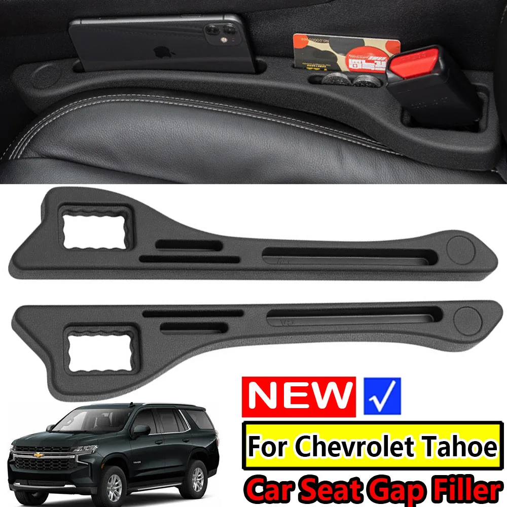 For Chevrolet Tahoe GMC Yukon 2021 2022 2023 2024 Car Seat Gap Filler Crevice Organizer Storage Decoration Supplies accessories