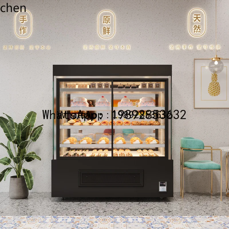 cake cabinet commercial air-cooled front door dessert self-service West Point fruit preservation refrigerated display cabinet