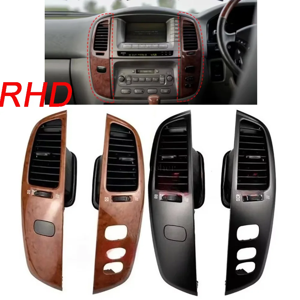 RHD Car Air Vent Outlet Dashboard Air Fresh Window Panel Air Fit for Toyota Land Cruiser 100 LC100 FJ100 Ujz100 2003-2007