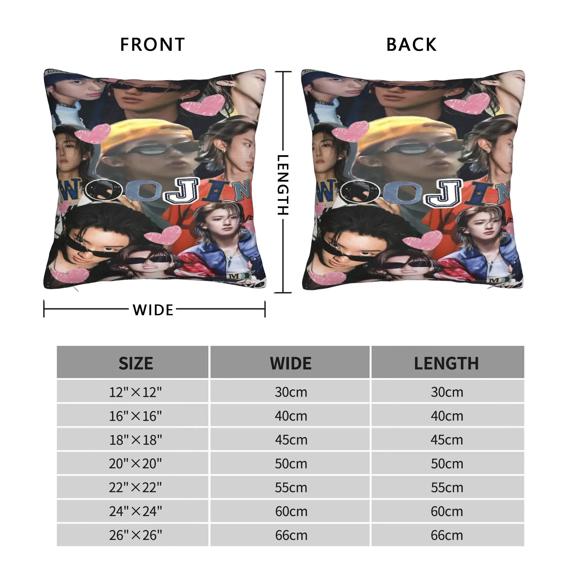 Lngshot Ohyul Woojin Louis  Pillow Case  Print Pillow Cover Vintage Cushion Cover For Sofa Couch Bed Living Room