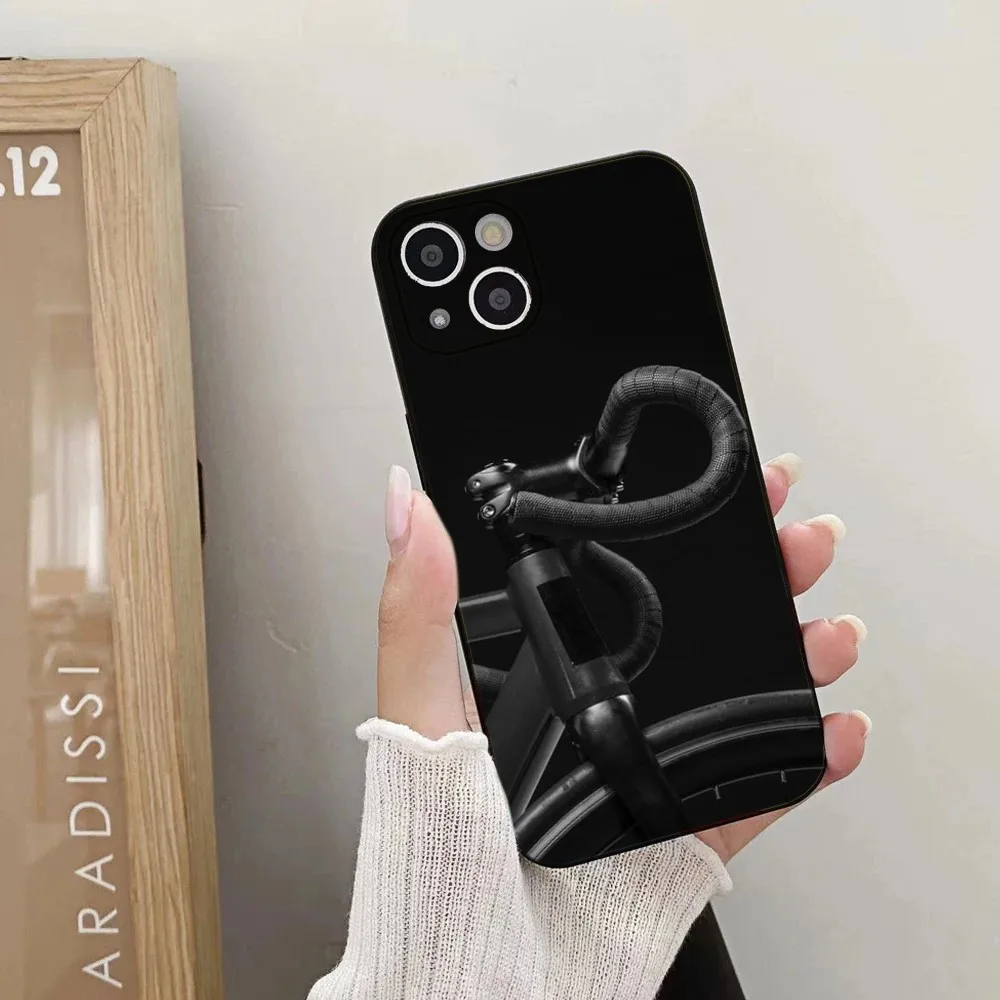 Bicycle Bike Sport Phone Case For iPhone 15,14,13,12,11 Plus,Pro,Max,XR,XS,X,7,8 Plus,SE,Mini Silicone Soft
