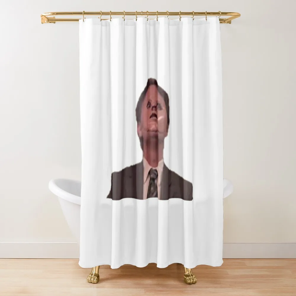 

Dwight Schrute Shower Curtain Cover Waterproof Fabric Shower Waterproof Fabric Bathroom Luxury Bathroom Shower Curtain