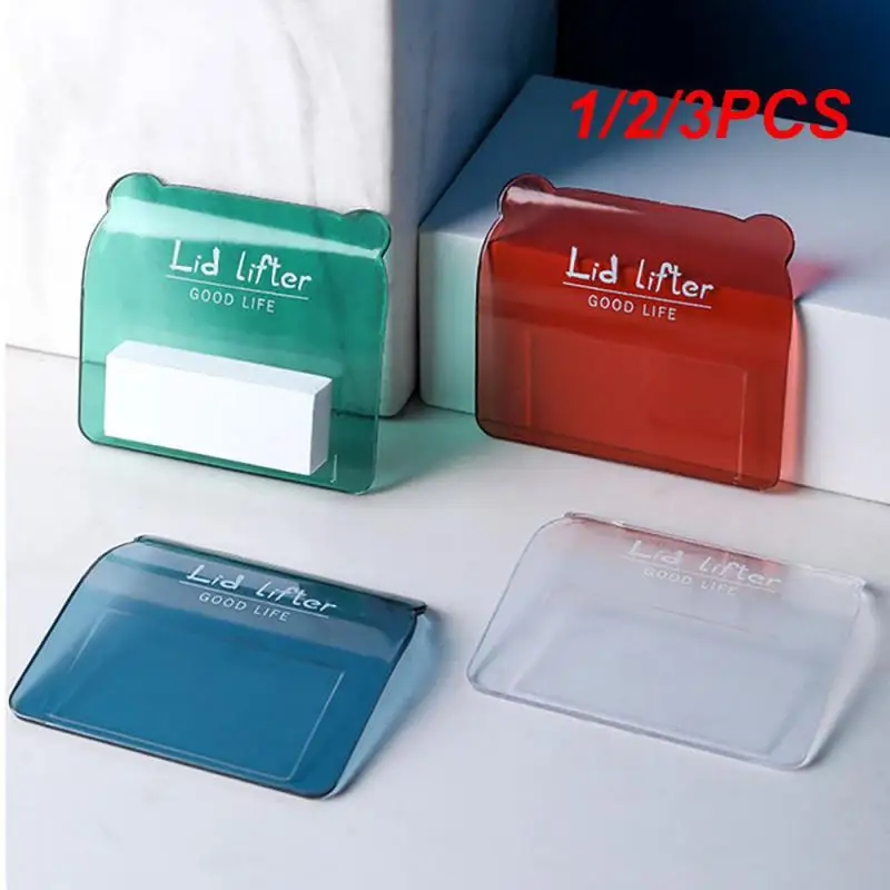 1/2/3PCS Portable Flipper Cartoon Portable Toilet Lid Nordic Household Daily Necessities Decapper Can Be Thin Or Thick