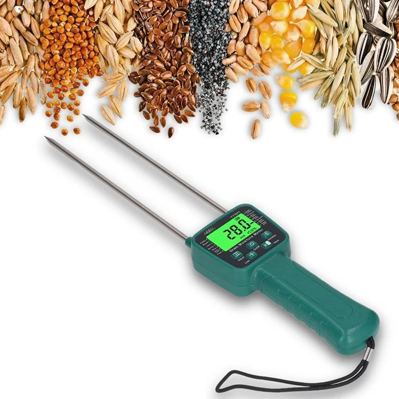 Digital Grain Moisture Meter Tester For Wheat,Corn,Rice,Peanut,Soybean,Flour,Feed,Peanuts,Sesame,Sorghum