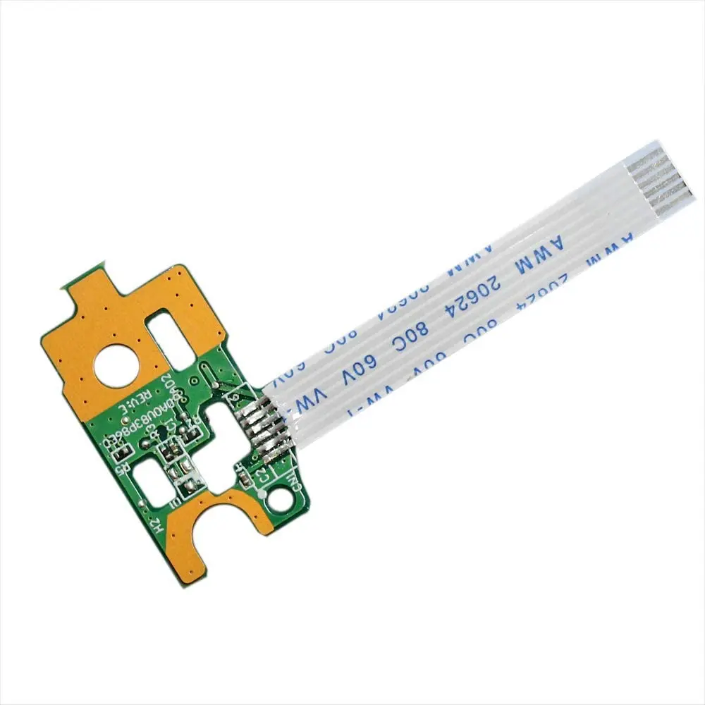 Nueva placa de botones de encendido con cinta de repuesto para HP Pavilion 14-N DA0U83PB6E0 15-N 732076-001 15-F 776780-001 15-f023wm