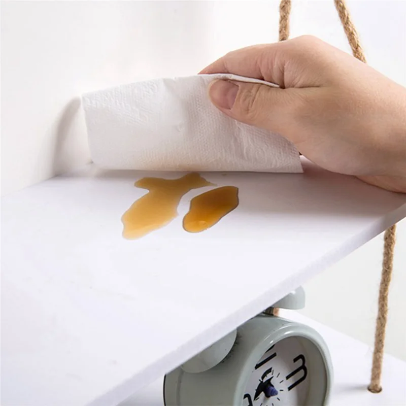 

AEE2-2PCS Стеллаж для хранения Декоративная настенная полка Настенный крючок Деревянная полка Кухонное хранение Организация хранения