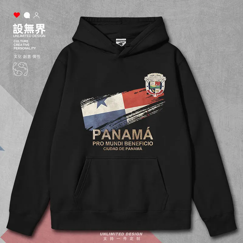 

Panama Flag National Retro mens hoodies sweatshirt clothing printed white Sportswear new men's for men autumn winter clothes