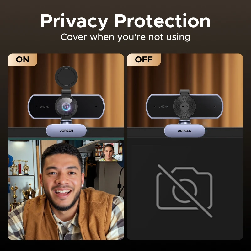 UGREEN HD Mini USB Dual Microphones for YouTube & Video Calls