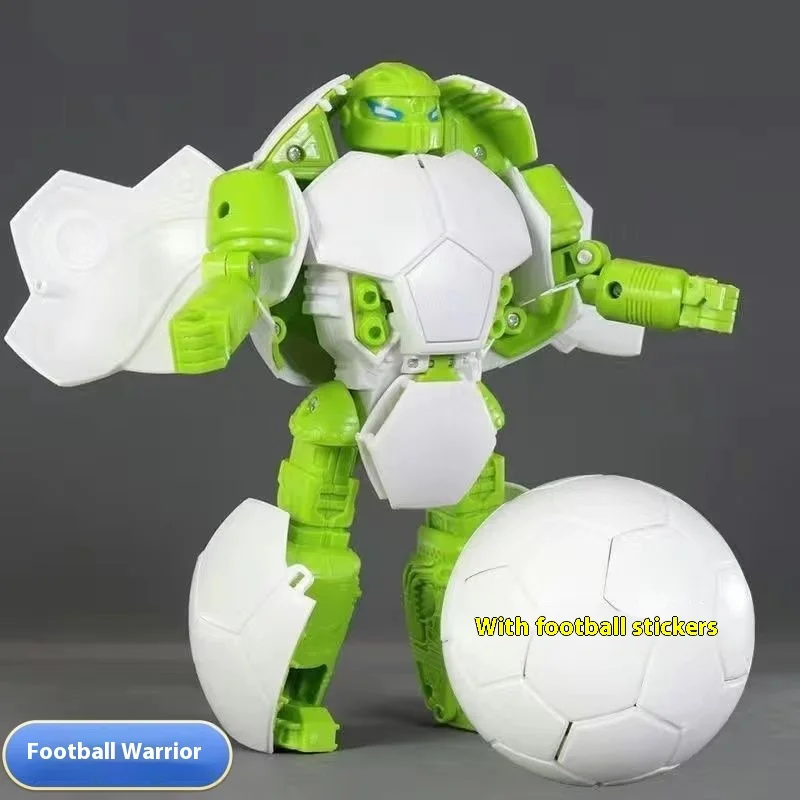 2025 Esplosioni Basket Trasformato Robot Calcio Trasformato Guerriero Rugby per Bambini Polizia Toy Boy Modello
