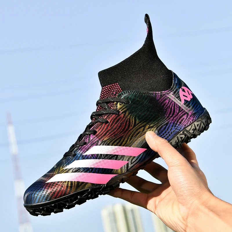 

2025New Comfortable Casual High-Top Soccer Shoes Turf Soccer Shoes【36-45】High-quality Couple's Sports Shoes