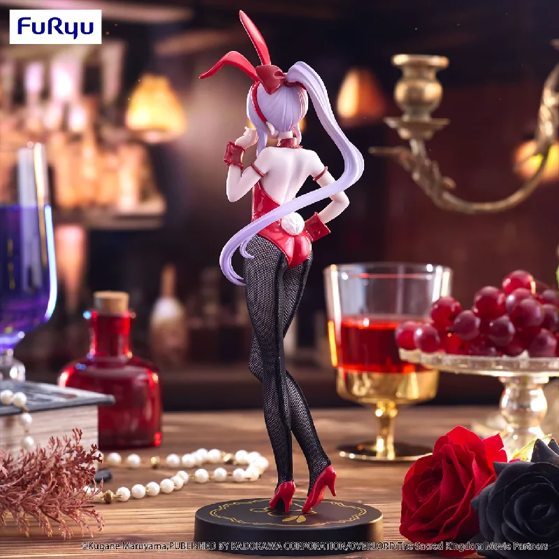 الأصلي بانداي Furyu BiCute الأرانب Shalltear (OVERLORD) عظيم أنيمي الشكل لطيفة نموذج حلية دمى هدايا