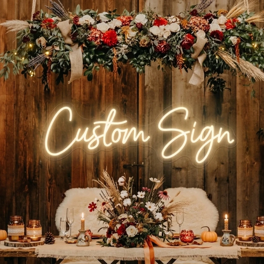 Customizable LED Neon Sign for Wall Decor