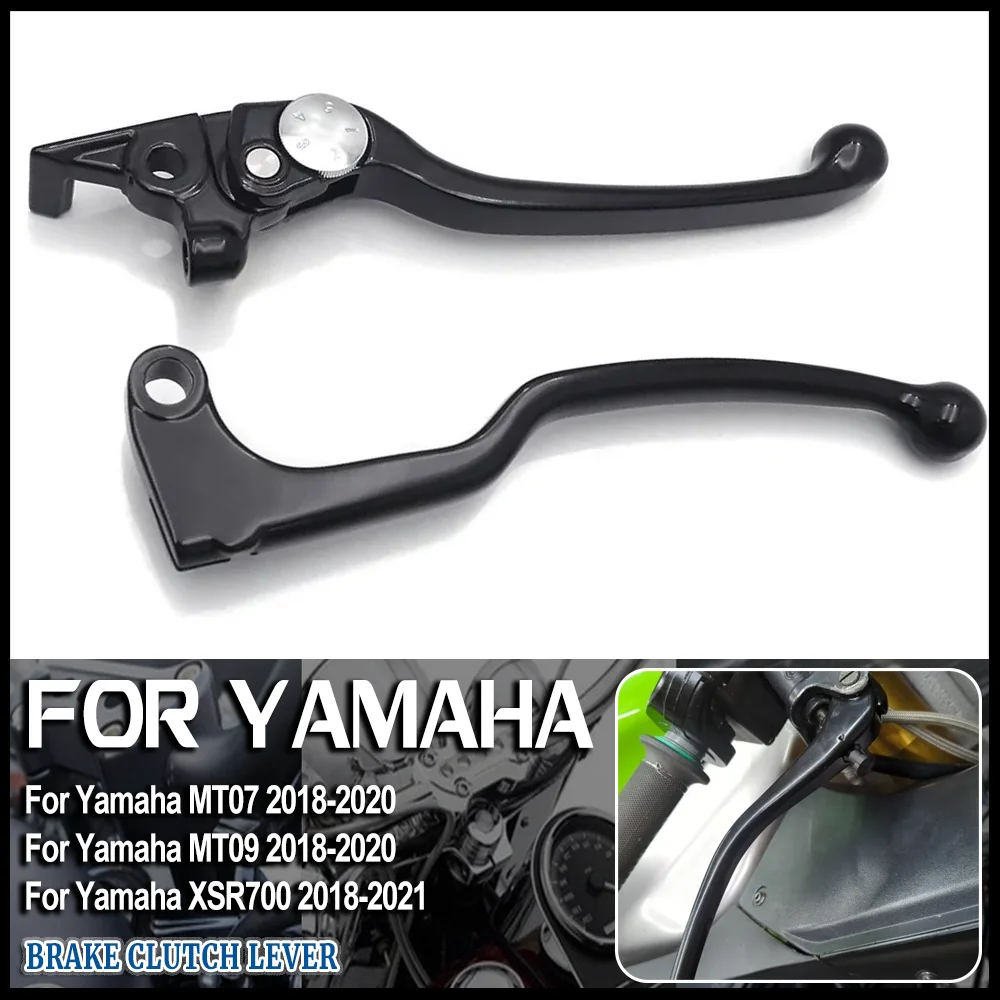 

MT-07 MT-09 Motorcycle Brake Clutch Lever For Yamaha MT 07 MT07 MT09 XSR700 2018-2021 Tenere 700 2021 2022 2023